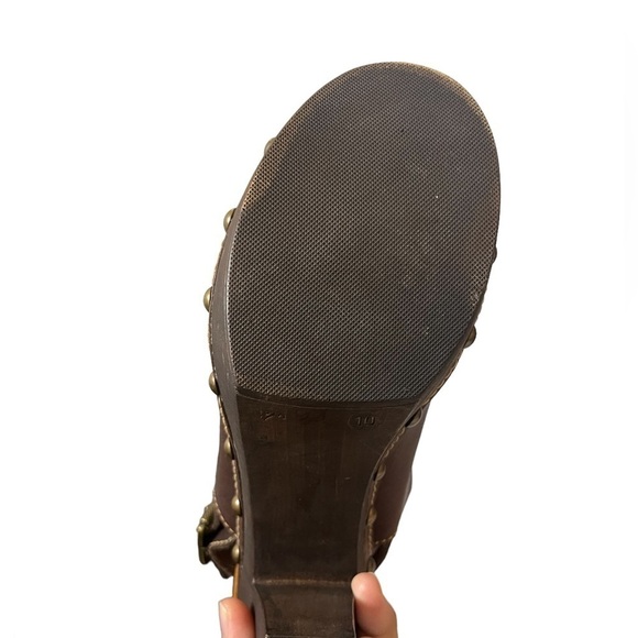 NWOT Sbicca Leather Heels Size 10 - Picture 4 of 11